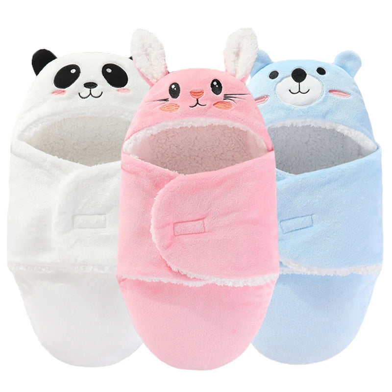 Gigoteuse bébé douce automne hiver Mybooni — Couverture cocon flanelle 0-9M