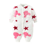 Body bébé flanelle doux printemps hiver - grenouillère fille garçon 0-18 mois