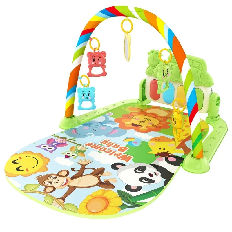 Tapis de jeu bébé avec clavier piano - gym rampant activité musicale éveil nourrisson