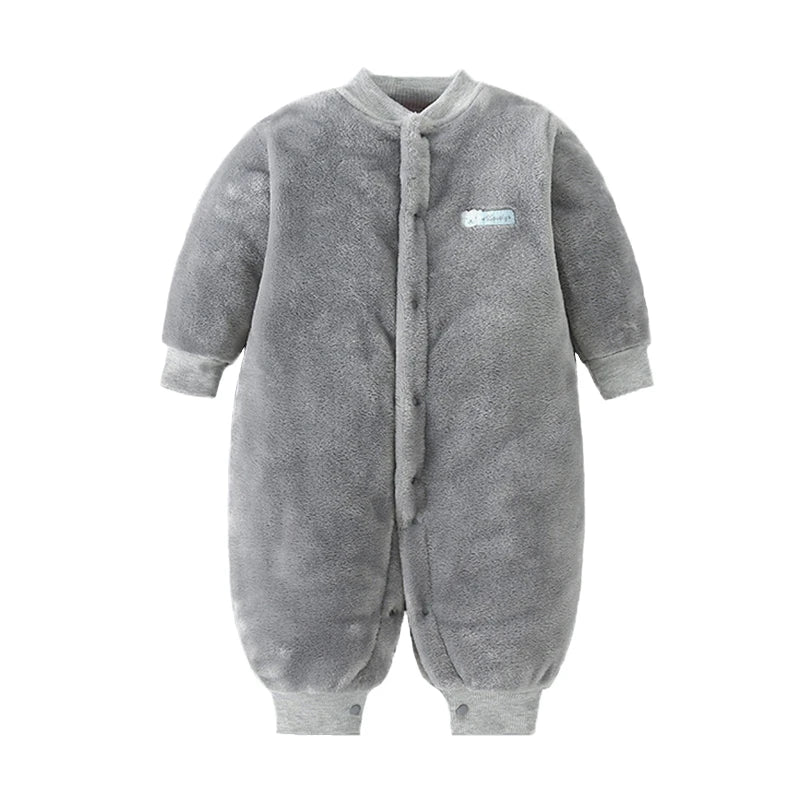 Body bébé flanelle doux printemps hiver - grenouillère fille garçon 0-18 mois