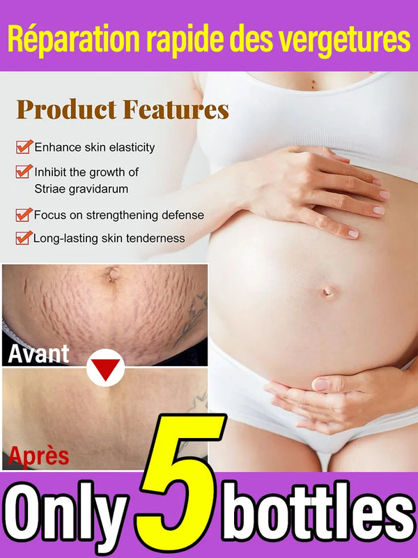 Body essential oil suitable for pregnant women, — vue face | Bouni