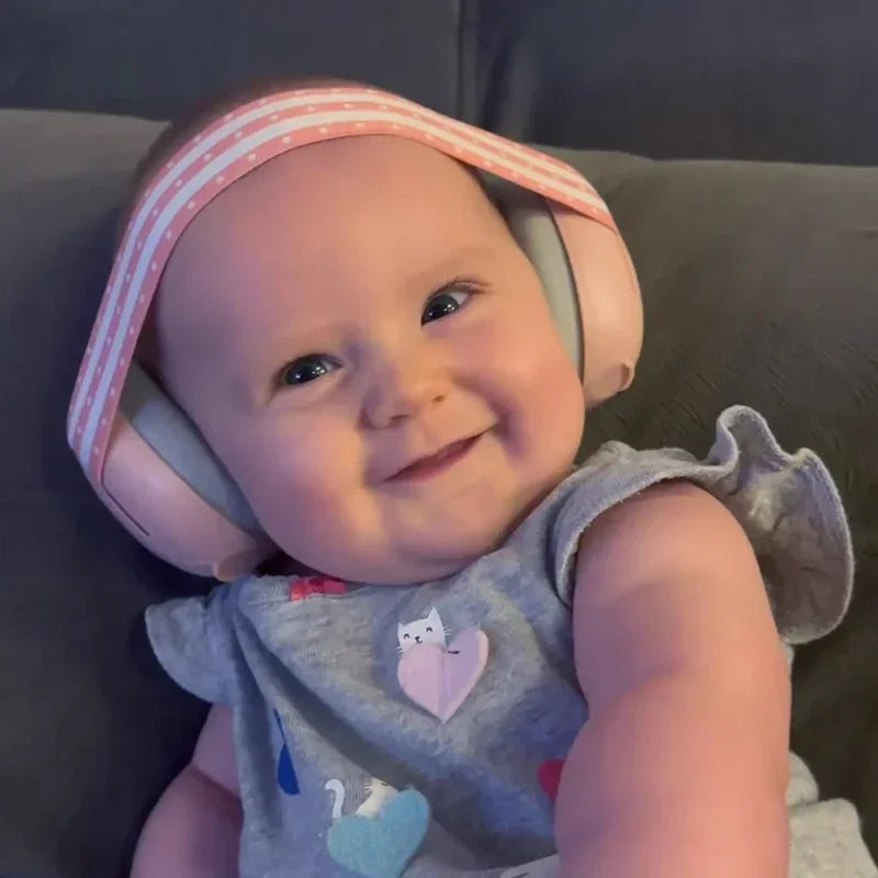 Cache-oreilles bébé protection auditive élastique - réduction bruit nourrisson améliore le sommeil