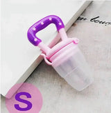 Grigri alimentaire silicone bébé - filet suceur fruits frais tétine sécurisée alimentation nourrisson