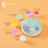 Lime à ongles électrique bébé cartoon - kit manucure pédicure nouveau-né outil soin enfant adulte