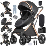 Système voyage 3-en-1 Mybooni — Siège auto harnais sécurité nouveau-né