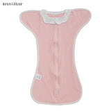 Gigoteuse anti-sursaut bébé Mybooni — Turbulette emmaillotage coton mains relevées