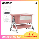 Lit bébé multifonction pliable hauteur ajustable - berceau balancelle lit dormeur portable