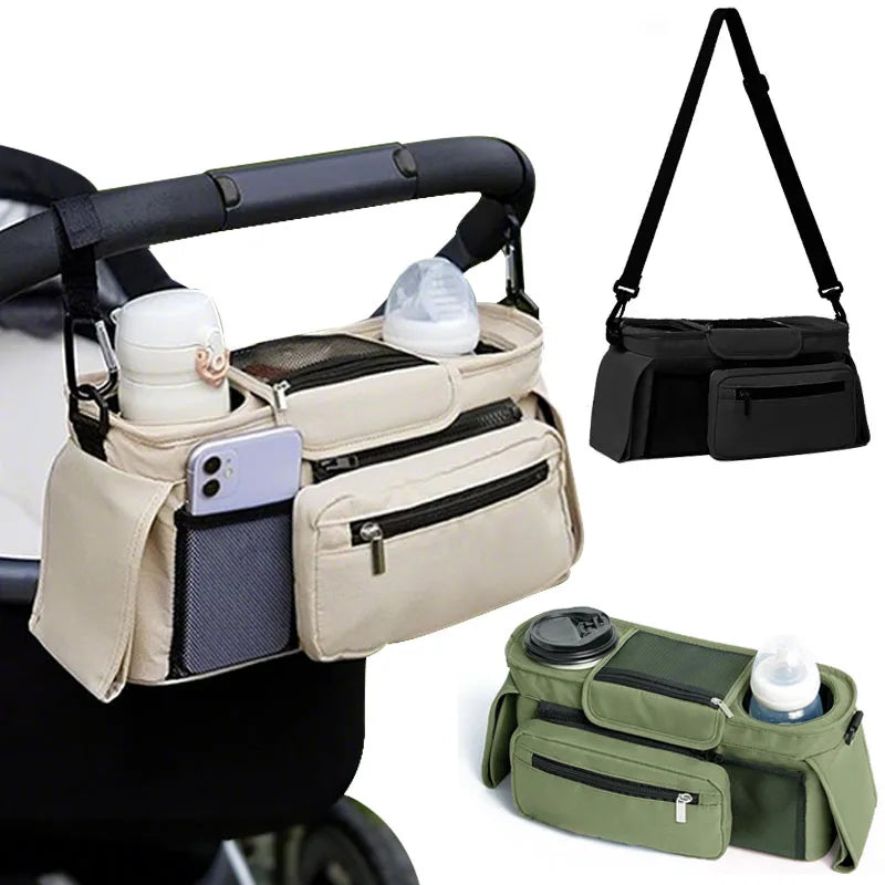 Poussette bébé Bleu en situation d'utilisation