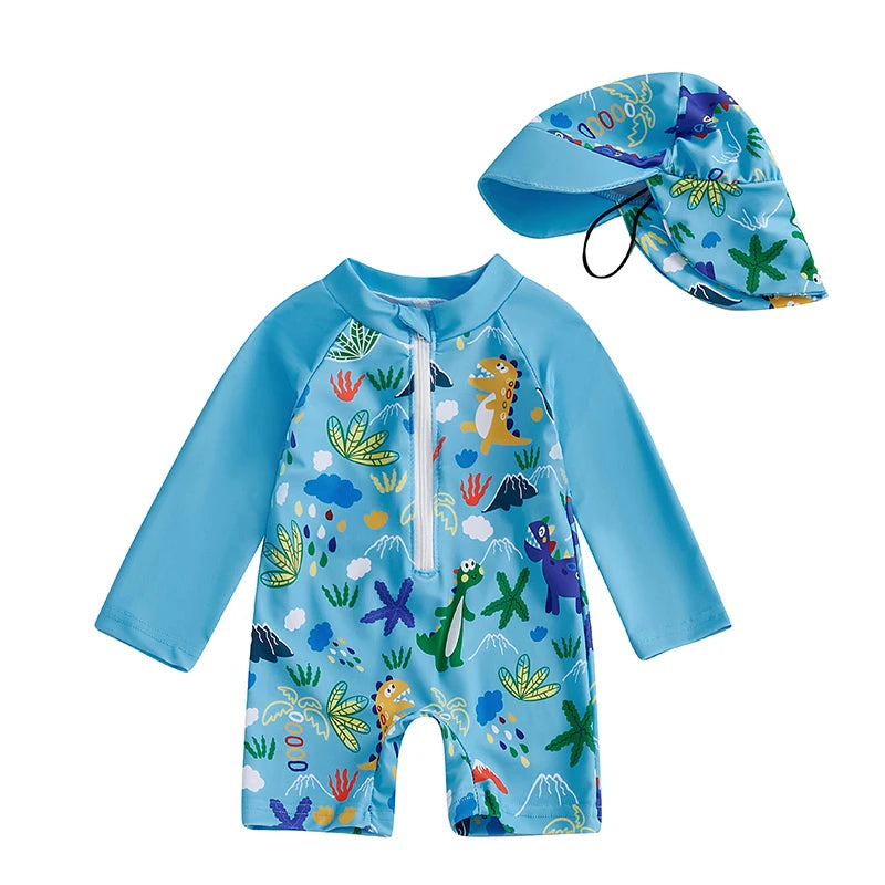 0-5Years Kids Boy Rash Guard Swimsuits Shark Pr — vue complémentaire 10