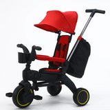 Poussette tricycle pliable Bouni — Ultra-légère 6,8 kg bébé 1-6 ans