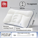Oreiller orthopédique bébé Mybooni — Anti-tête plate, ergonomique, pour nouveau-né