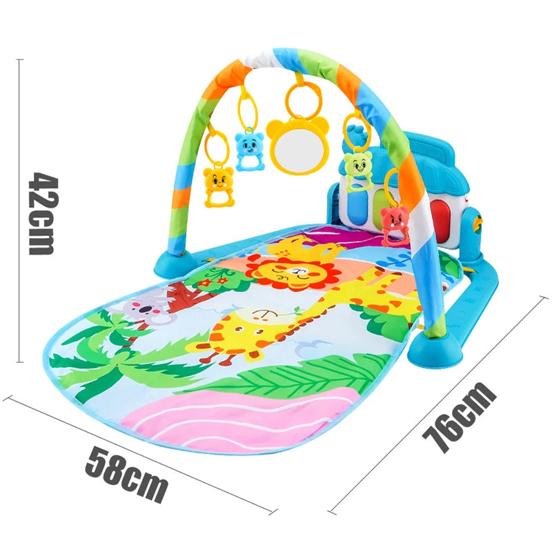 Tapis d'éveil arceau musical piano Mybooni — Jouet pédagogique 0-36 mois