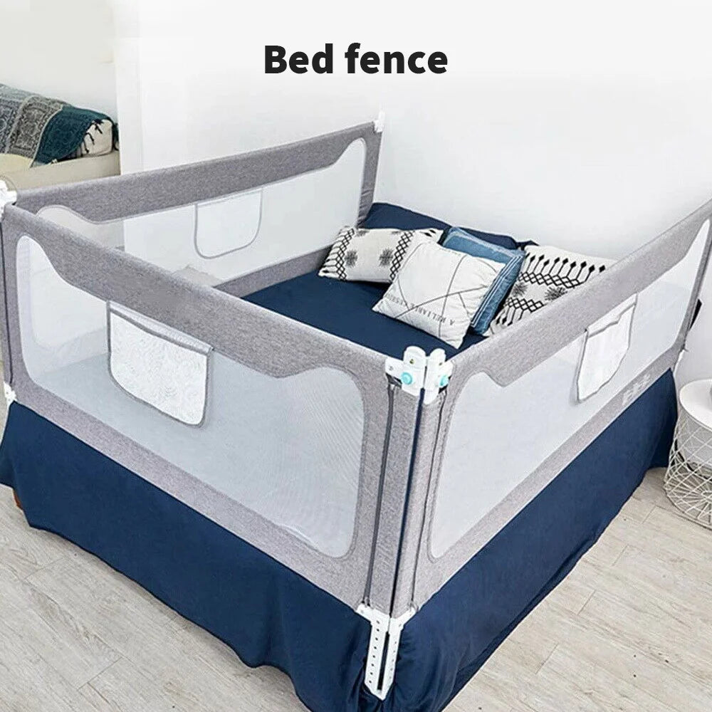 Barrière de sécurité lit bébé portable - garde-corps de voyage 150-200cm