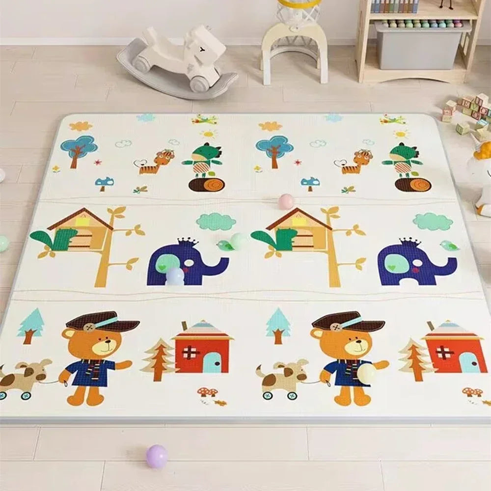 Tapis de jeu bébé EPE non toxique Mybooni — 5 tailles tapis d'activité sécurisé
