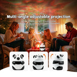Projecteur nébuleuse panda Mybooni — 15 modes lumière Bluetooth chambre