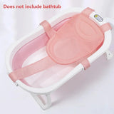 Oreiller baignoire nouveau-né antidérapant - coussin soutien corps bébé siège bain pliable tapis