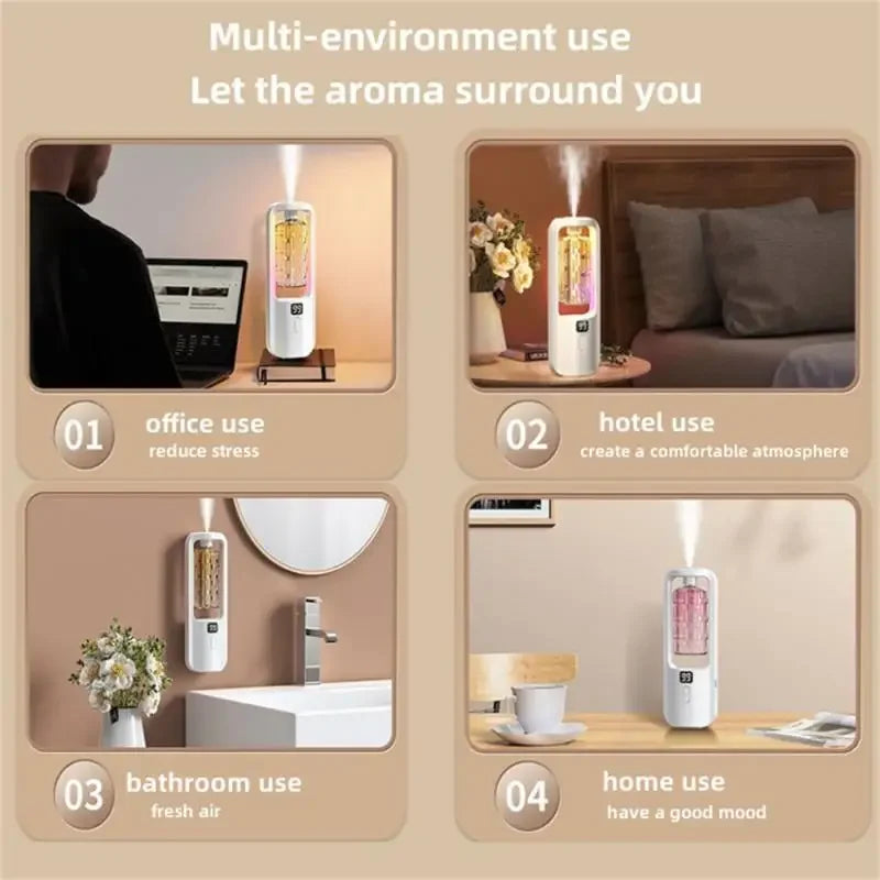 Diffuseur huiles essentielles aromathérapie Mybooni — Humidificateur purificateur d'air