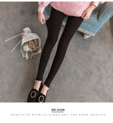 Legging maternité coton bas ventre taille basse - pantalon casual femme enceinte printemps-automne