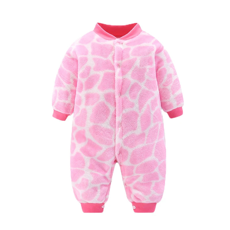 Body bébé flanelle doux printemps hiver - grenouillère fille garçon 0-18 mois