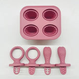 5 anneaux dentition bébé silicone BPA free - porte-aliments fruits légumes forme lapin anti-chute