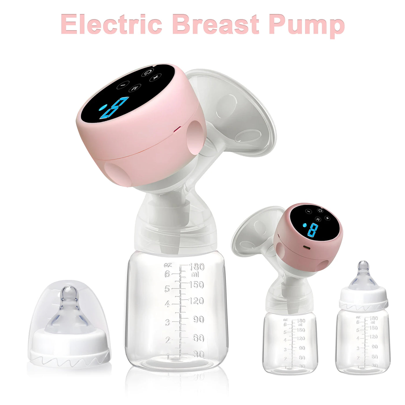 Tire-lait électrique double — vue face | Bouni