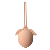 Boîte à tétine silicone design citron pour bébé