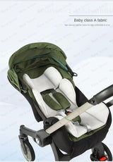 Poussette 4-en-1 multifonctionnelle pliable avec siège auto bébé EU Stock