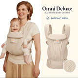 Porte-bébé ergonomique Omni 360° Mybooni — Sac à dos avec sangle et ceinture