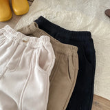 Pantalon droit enfant MILANCEL - jean mode garçon 1-6 ans printemps automne