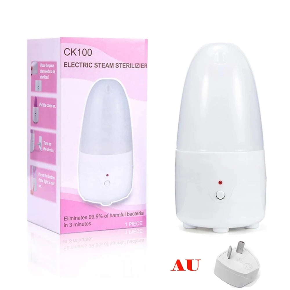 Stérilisateur vapeur portable Mybooni — Tétines et coupes menstruelles