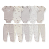 Coffret vêtements bébé 10 pièces Bouni — Body et pantalon toutes saisons