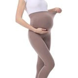 Legging maternité taille haute soutien ventre gainant grossesse