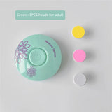 Lime à ongles électrique bébé cartoon - kit manucure pédicure nouveau-né outil soin enfant adulte