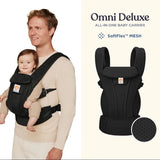 Porte-bébé ergonomique Omni 360° Mybooni — Sac à dos avec sangle et ceinture