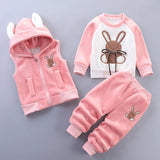 Ensemble sweat capuche bébé Mybooni — Haut et pantalon automne hiver