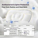 Oreiller orthopédique bébé Bouni — Anti-tête plate, ergonomique, pour nouveau-né