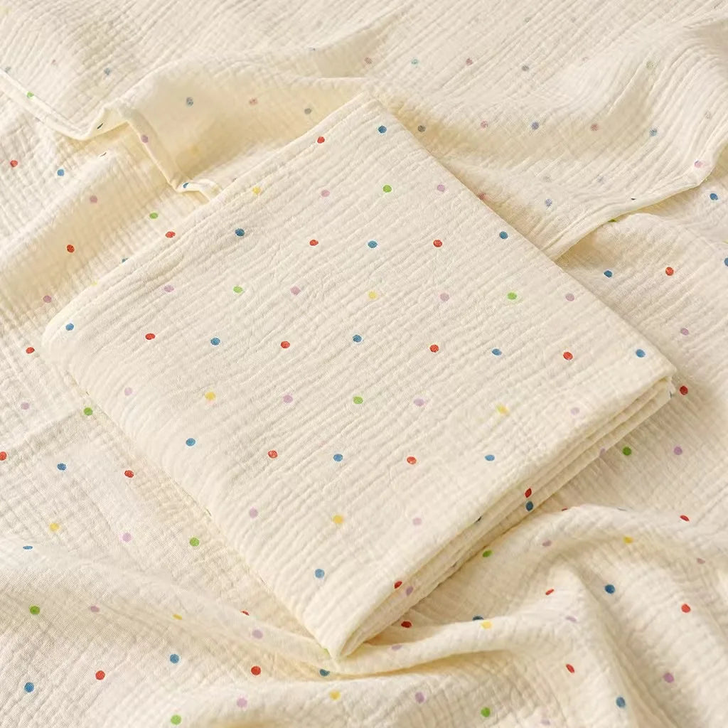 Couverture mousseline coton été pour nouveau-né