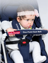 Poussette 3-en-1 pliante multifonctionnelle avec siège de sécurité livraison EU