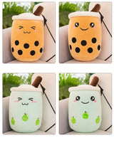Coussin peluche bubble tea kawaii 24-70cm