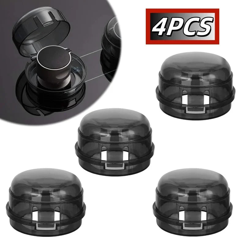 2/4/8Pcs Stove Knob Covers Child Safety Plastic — vue complémentaire 15