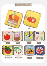 Busy book Montessori 3D feutrine Mybooni — Activités motrices livre sensoriel