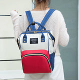 Sac maman toile grande capacité isotherme multifonction