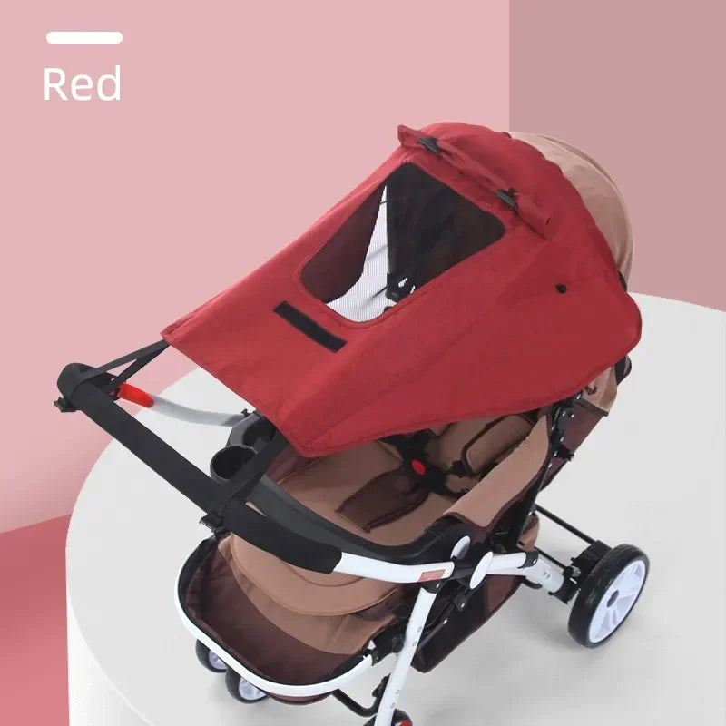 Protection solaire universelle Bouni — Poussette, siège auto et landau