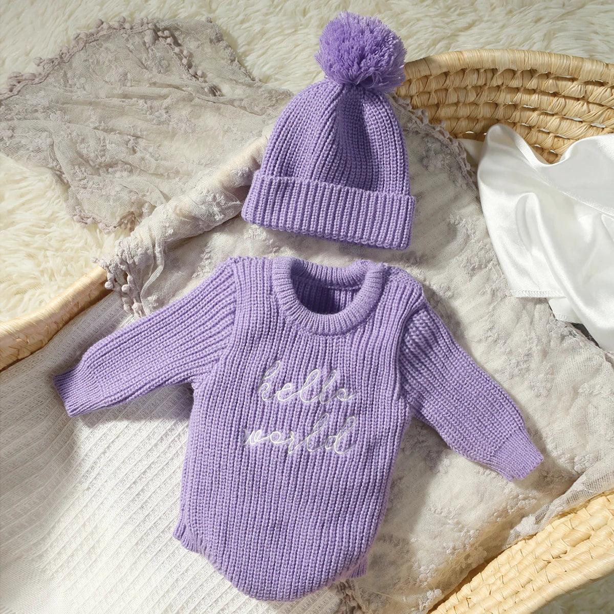 Body photo nouveau-né Mybooni — Avec bonnet assorti naissance