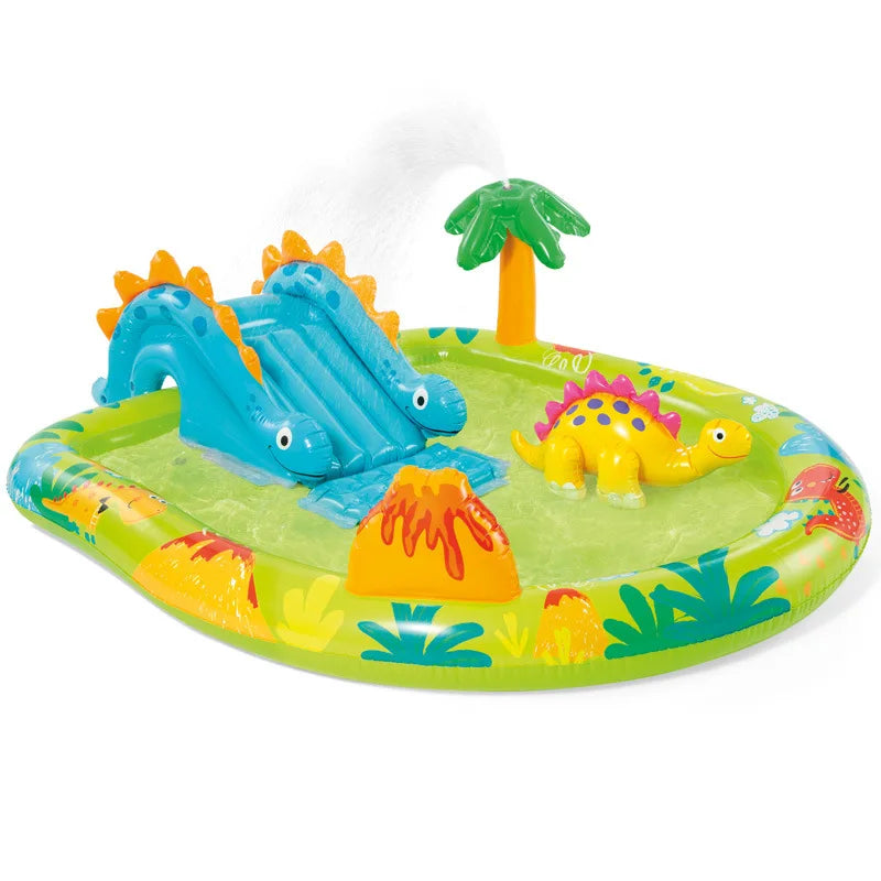 PVC Children's Inflatable Paddling Pool Crocodi — vue complémentaire 18