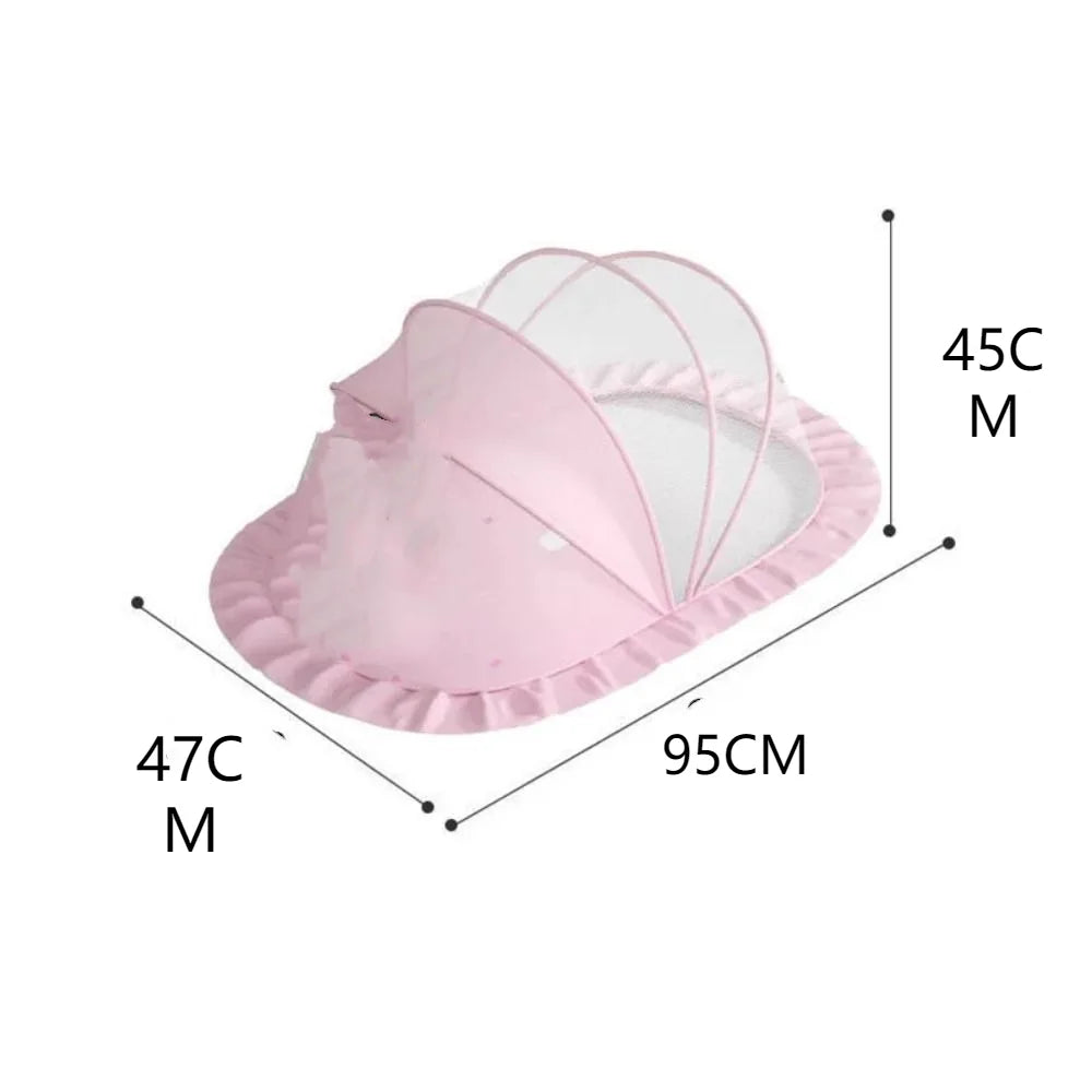 Moustiquaire lit bébé pliable Mybooni — Baldaquin canopy igloo