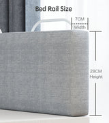 Barrière de lit enfant 47 cm Mybooni — Garde-corps protection antichute